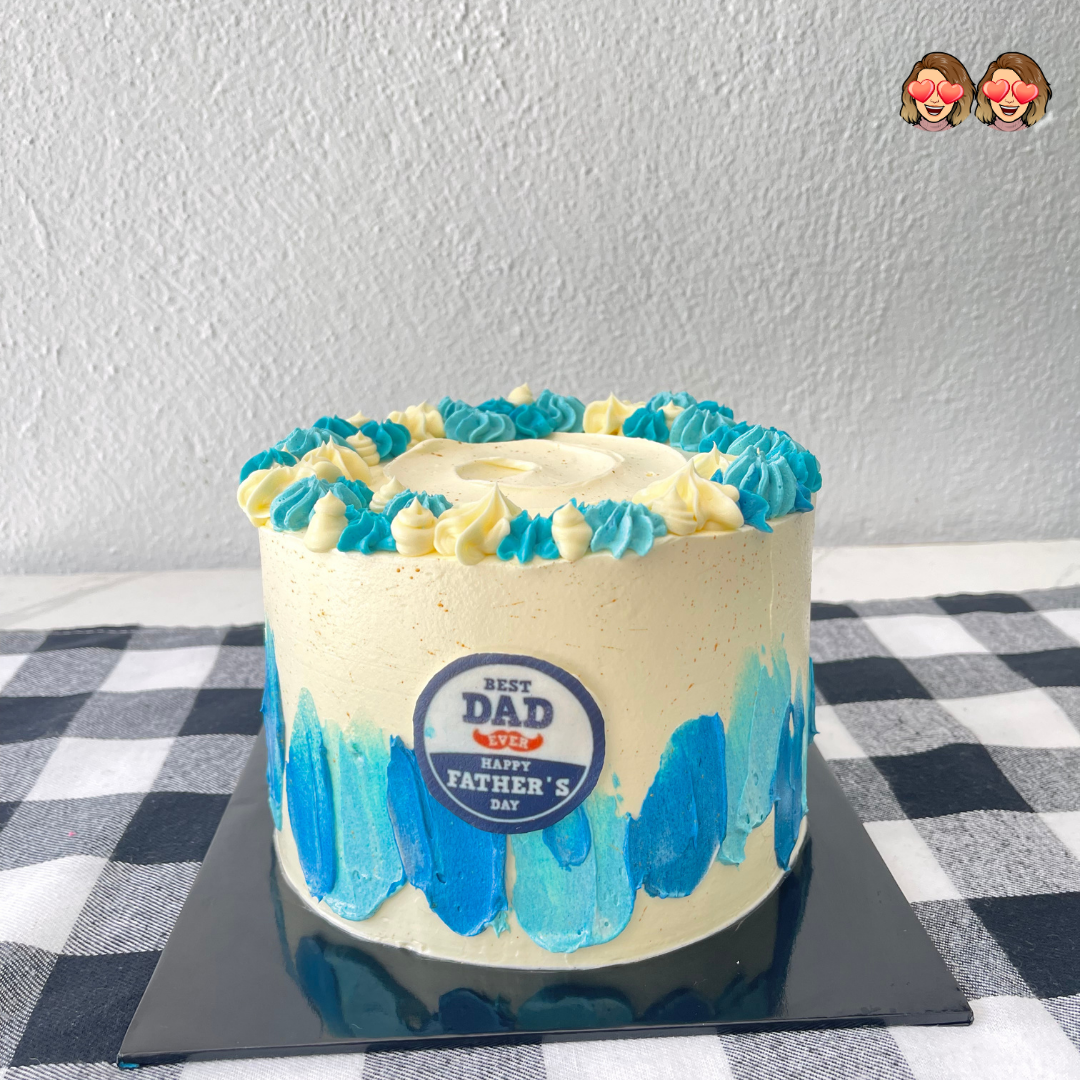 Butter Cake with Buttercream Frosting