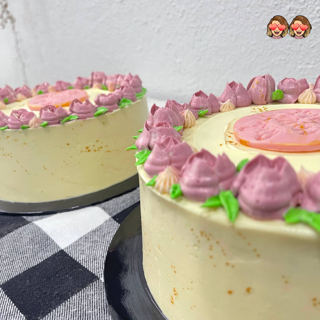 Butter Cake with Buttercream Frosting