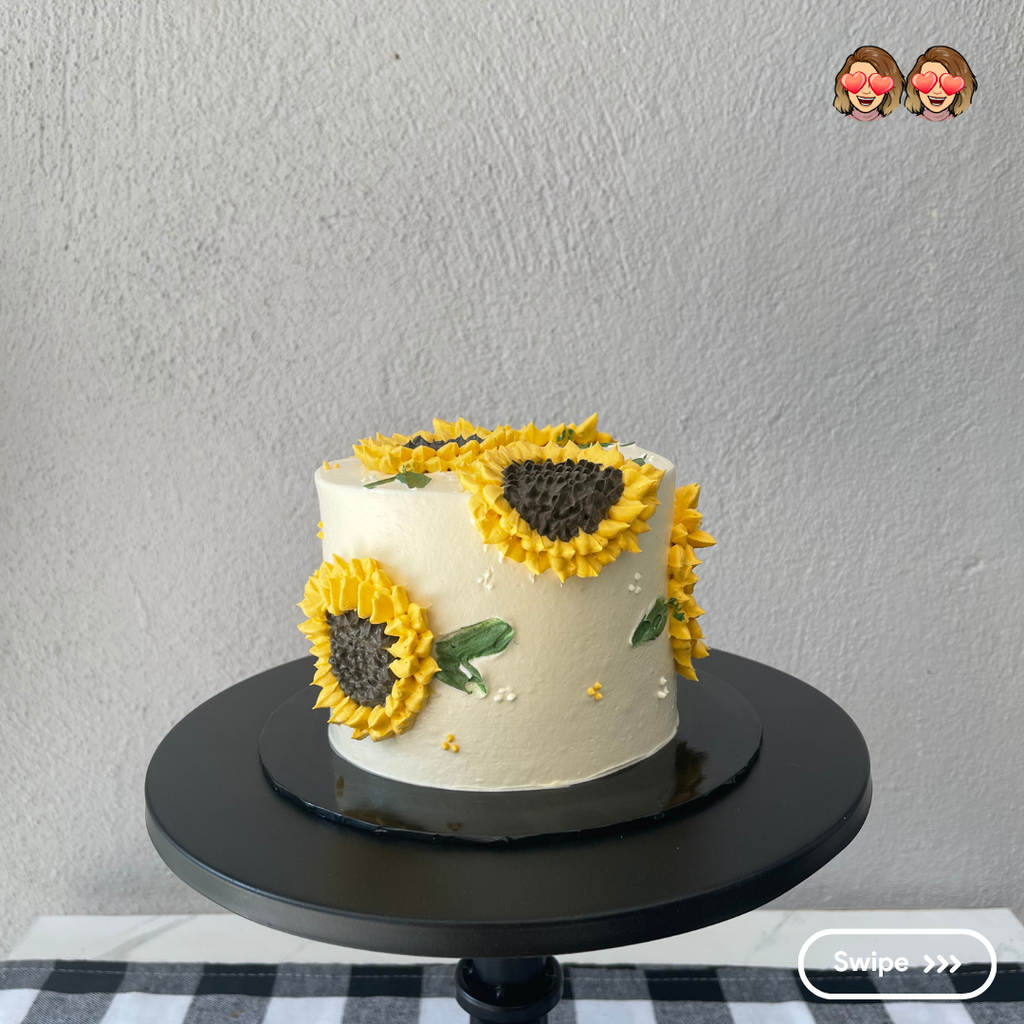 Butter Cake with Buttercream Frosting