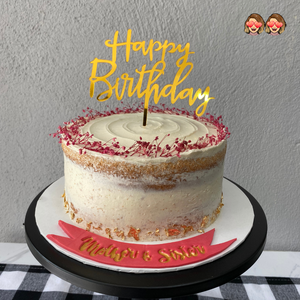 Butter Cake with Buttercream Frosting