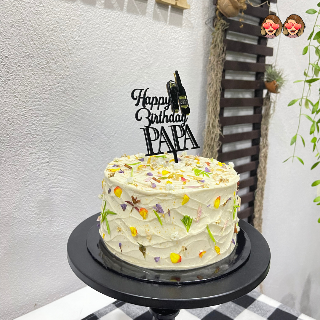 Butter Cake with Buttercream Frosting