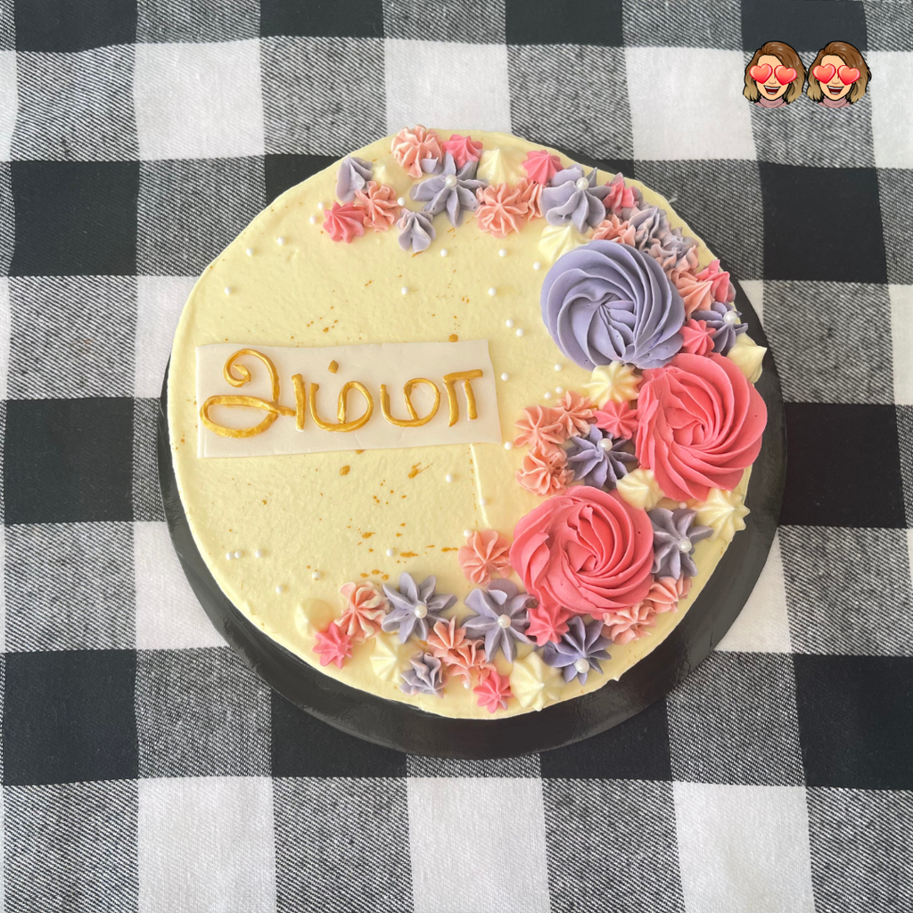 Butter Cake with Buttercream Frosting