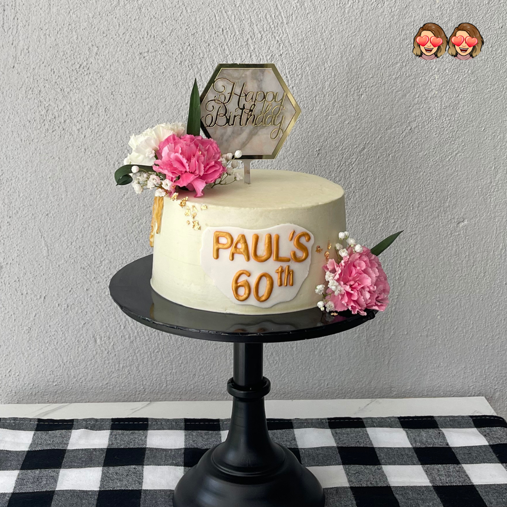 Butter Cake with Buttercream Frosting