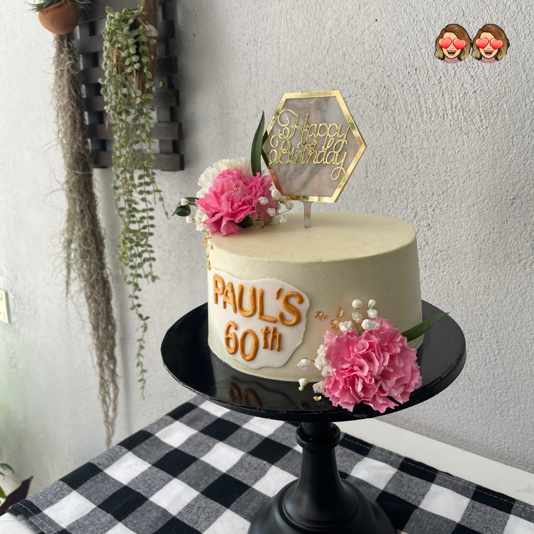 Butter Cake with Buttercream Frosting