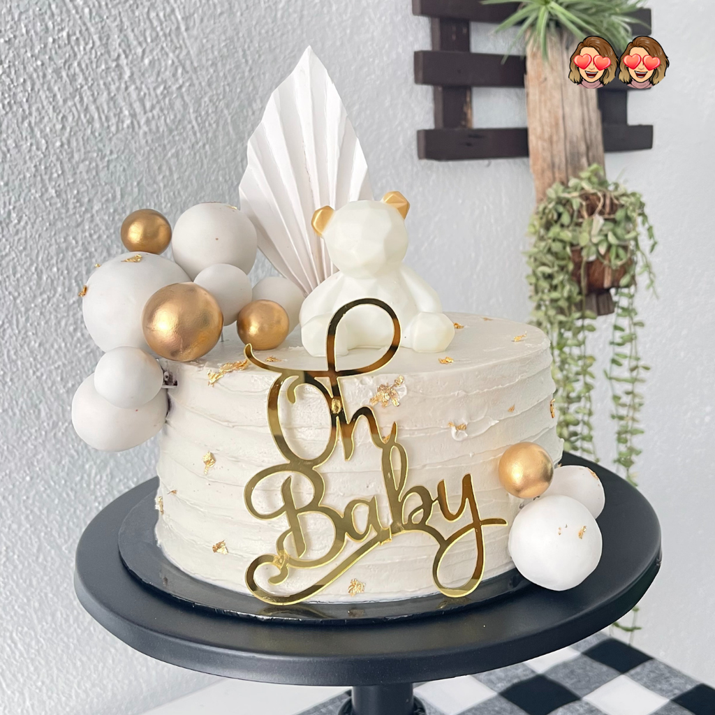 Butter Cake with Buttercream Frosting