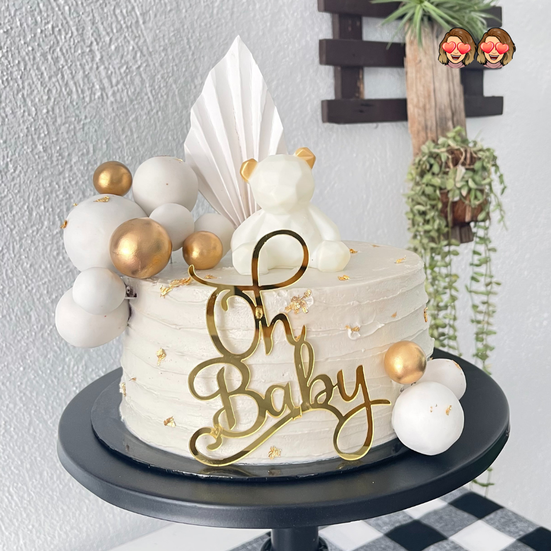 Butter Cake with Buttercream Frosting