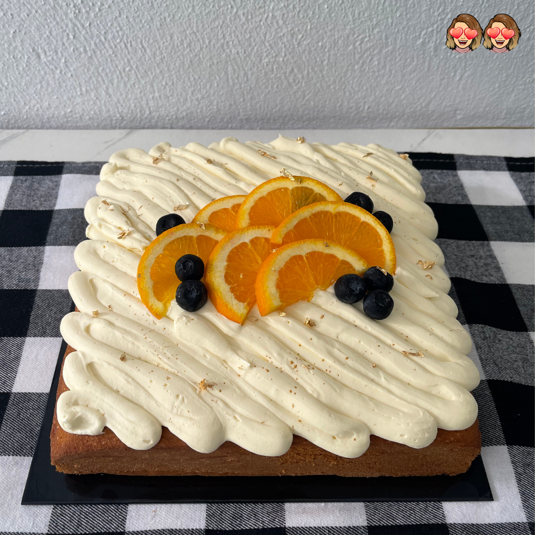 Butter Cake with Buttercream Frosting