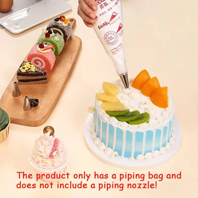 100pcs Disposable Pastry Bags