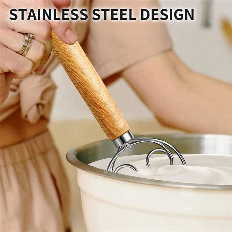 Danish Egg Beater Baking Accessories and Hand Mixer